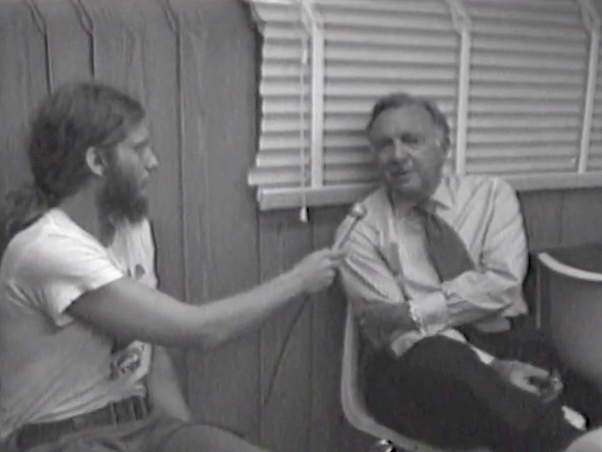 Skip Blumberg interviews Walter Cronkite athte 1972 RNC