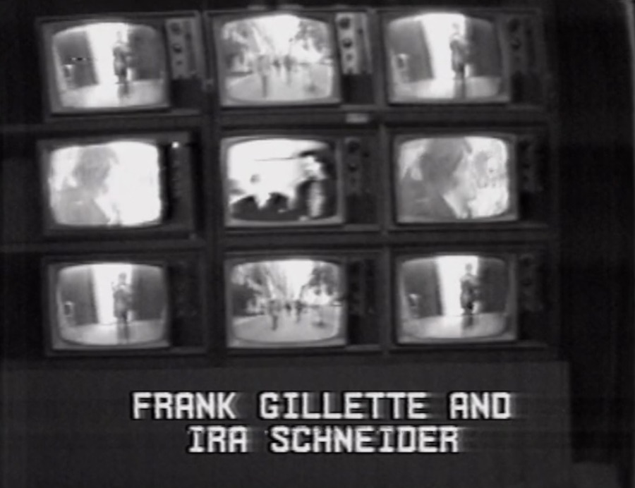 image from Frank Gillette's and Ira Schneider's Wipe Cycle